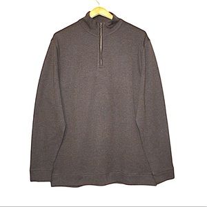 Jared Lang Brown Heather Pullover Sweater XL